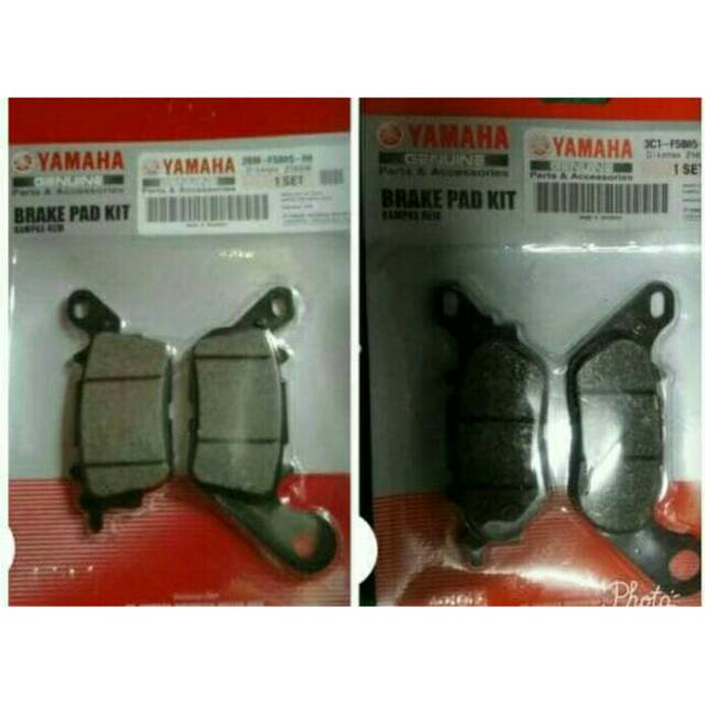 kampas rem depan dan belakang nmax ori ygp
