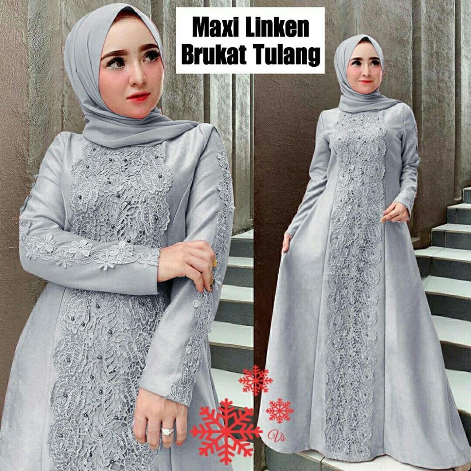 Dress Lanken - Pakaian Wanita - Dress Muslim Wanita Terbaru