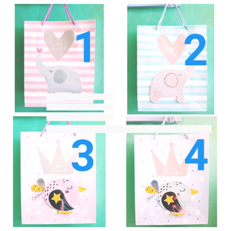 

PAPER BAG MOTIF KARAKTER HEWAN