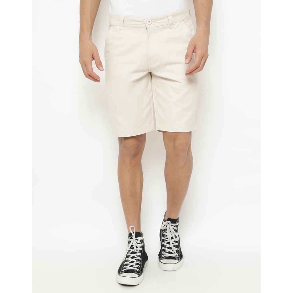 Matahari Details Celana Pendek Basic Twill Vanilla Matahari Details Celana Pendek Basic Twill Vanilla