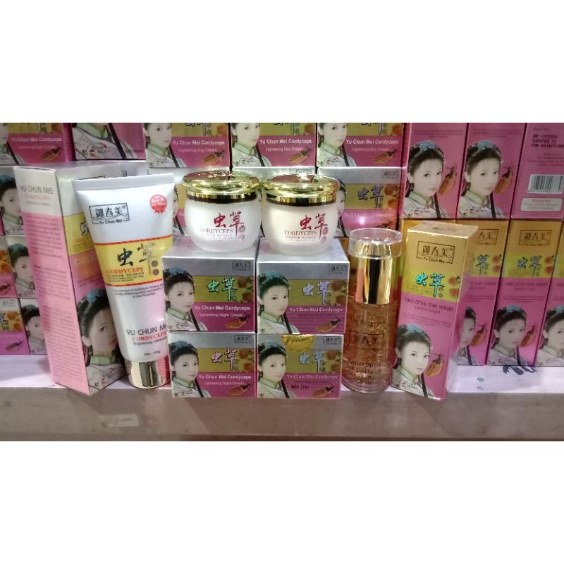 PAKET CORDYCEPS / YU CHUN MEI 4 IN 1