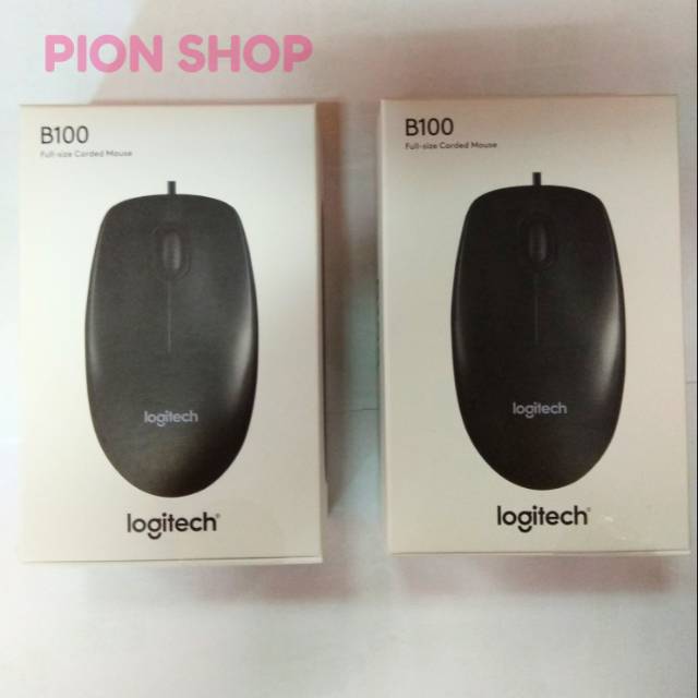 Mouse Usb Logitech B100 Original Garansi Resmi Logitech Indonesia
