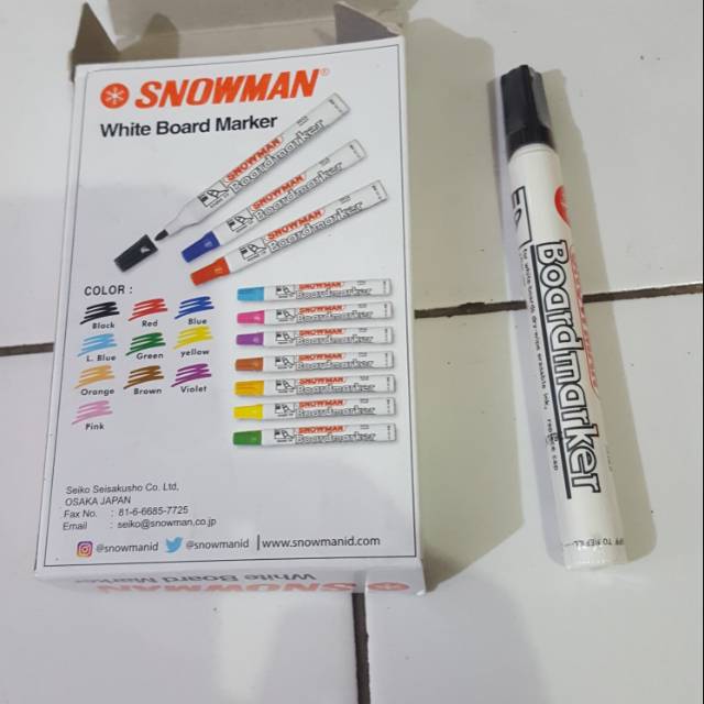 

Spidol Boardmarker