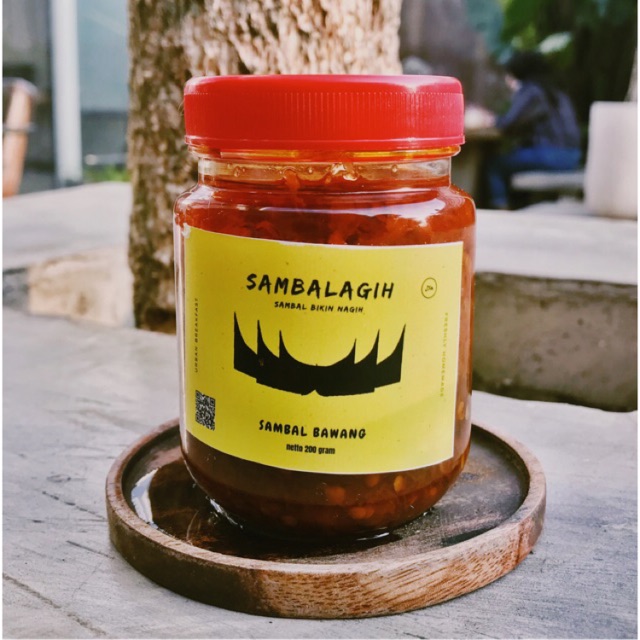 

Sambalagih varian sambal bawang / sambel bawang