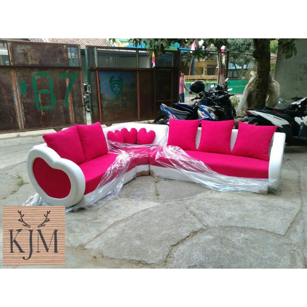 Jual KJM Sofa Sudut Love Murah