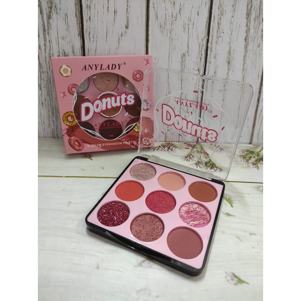 EYESHADOW ANYLADY DONUTS 9 COLOR 823