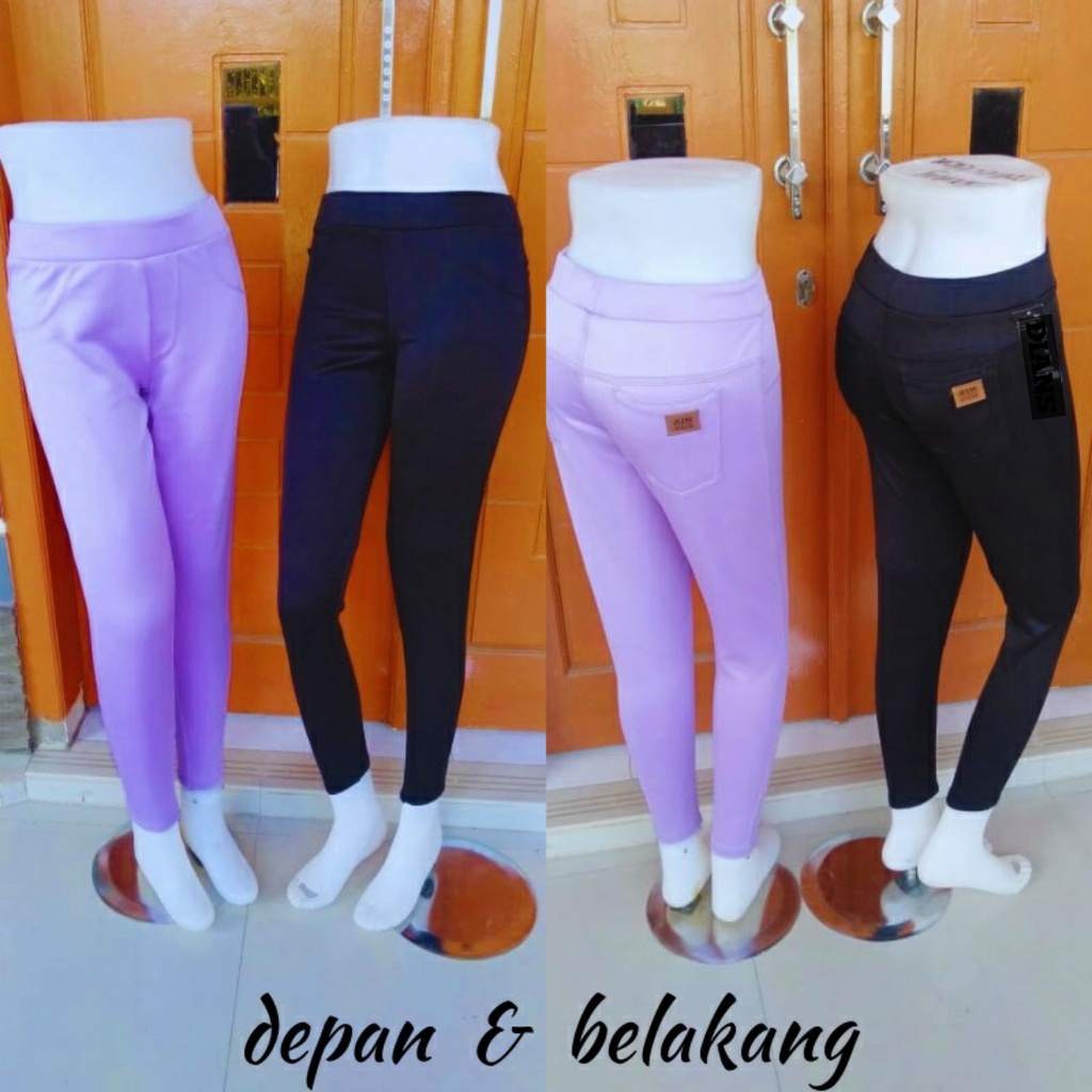 Celana Leging Polos Scuba Wanita Termurah Best Seller