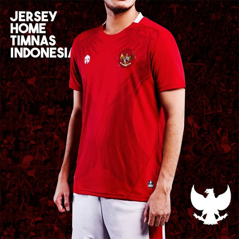 JERSEY TIMNAS GARUDA INDONESIA 2020 MILLS 1017GR JERSEY TIMNAS HOME PLAYER ISSUE ORIGINAL