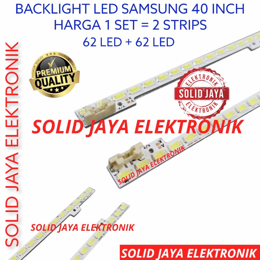 BACKLIGHT TV LED SAMSUNG 40 INC UA 40D5000 40D5030 40D5500 LAMPU BL SMD 40D LIDI STRIP STRIPS UA40D5000 UA40D5030 UA40D5500 UA-40D5000 UA-40D5030 UA-40D5500 SAMSUNG 40INCH 40INC 40IN 40 INCH IN