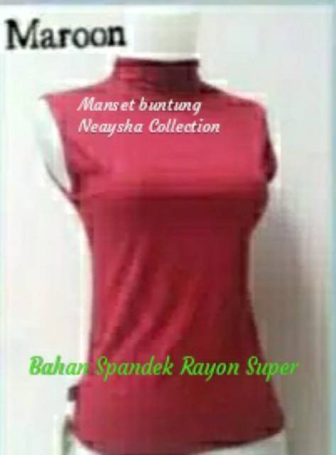 TERLARIS Manset buntung manset lekbong manset tanpa lengan bahan rayon super SPESIAL