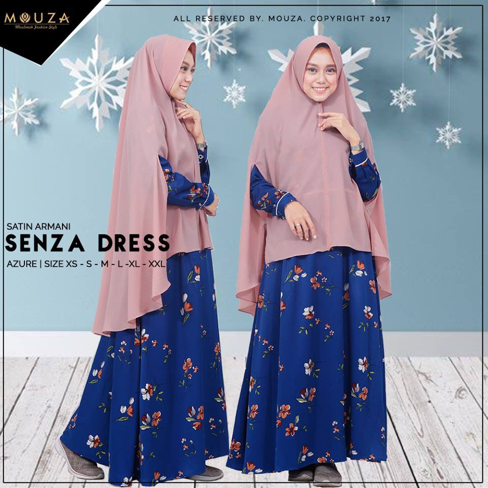 gamis syari satin busuisenza by mouza