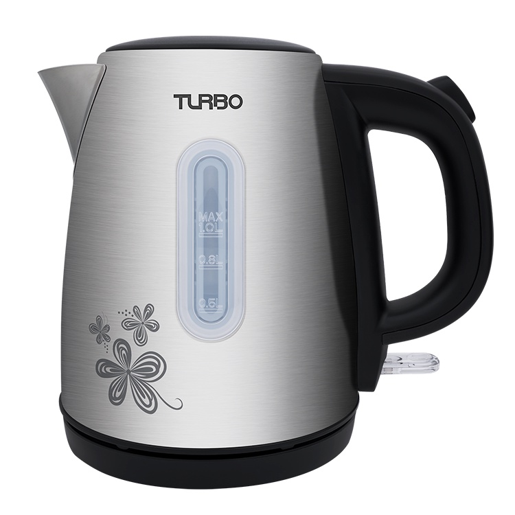 TURBO Kettle Stainless 1 Liter - EHL1058 Teko Listrik EHL 1058