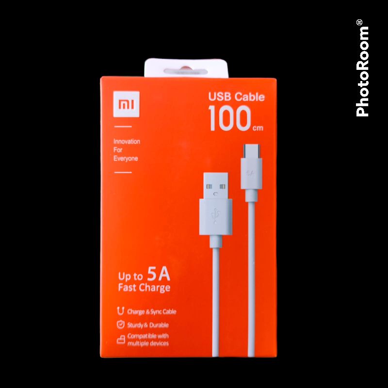 KABEL DATA XMI TYPE C FAST CHARGING REDMI 9/NOTE 9/NOTE 8/NOTE(001)By Xmi