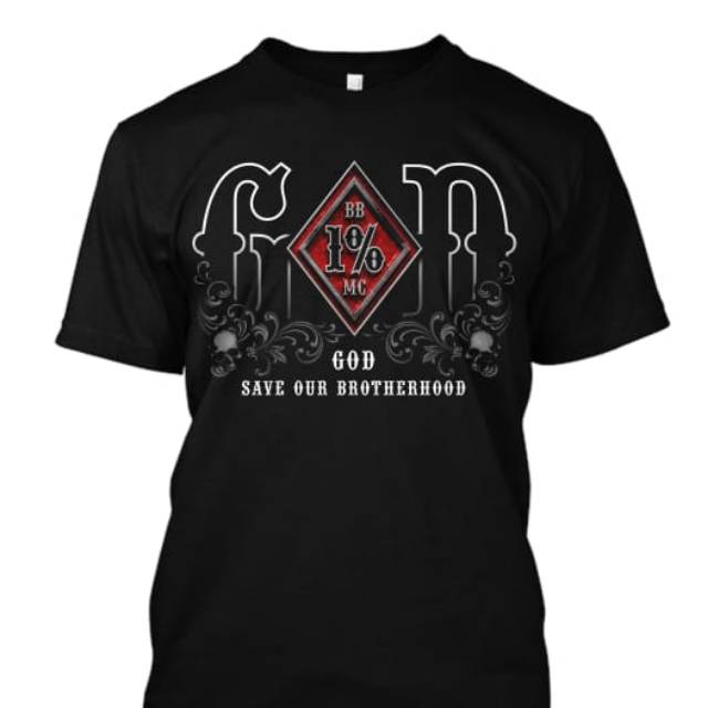 tshirt BIKERS BROTHERHOO the 32nd ANIVERSARY OF BIKERS BROTHERHOOD