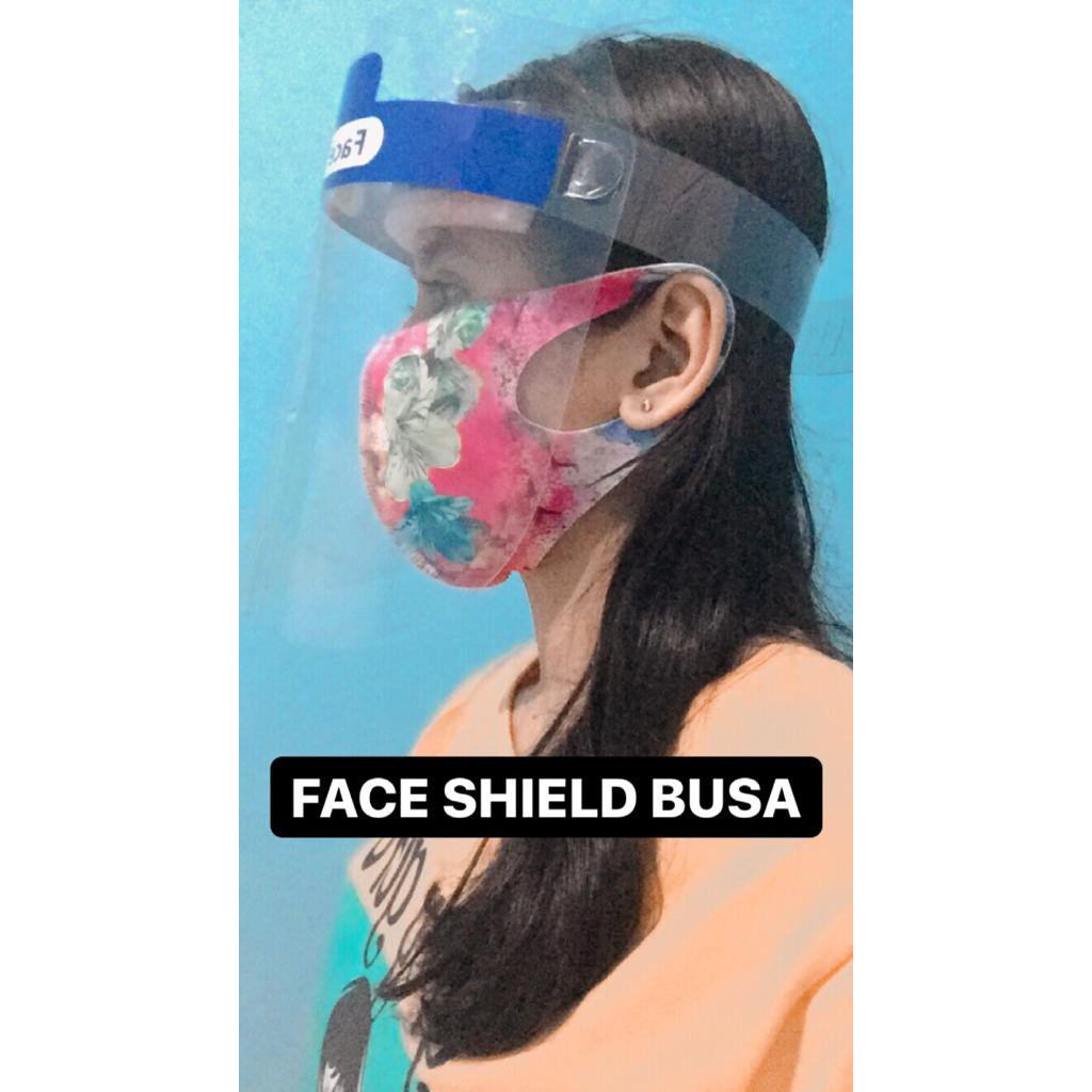 FACE SHIELD BUSA/ Pelindung Wajah/ Masker Mika