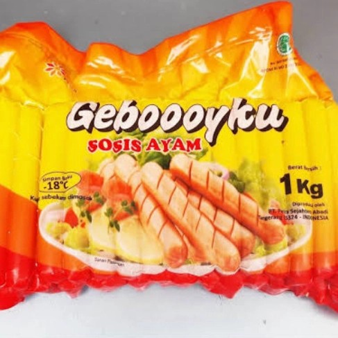 

JUAL SOSIS GEBOYKU 1KG/TERMURAH/ENAK/BERGIZI