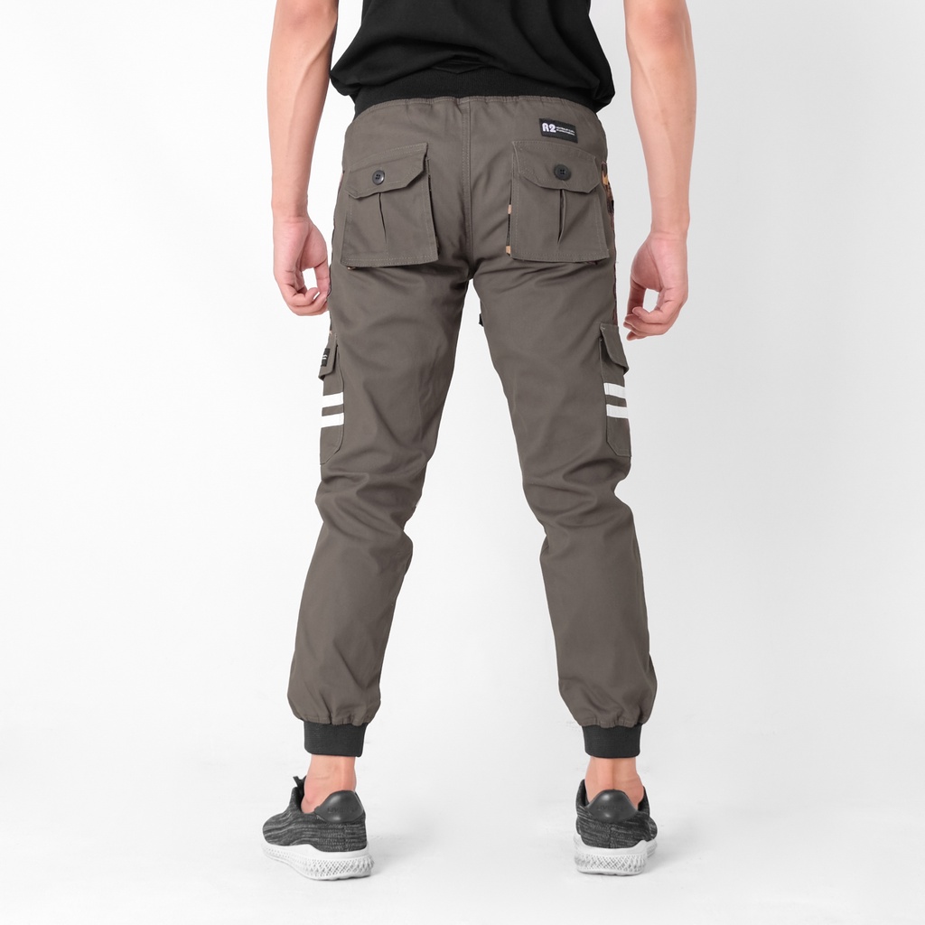 Celana Panjang Jogger Cargo Pria Premium Original