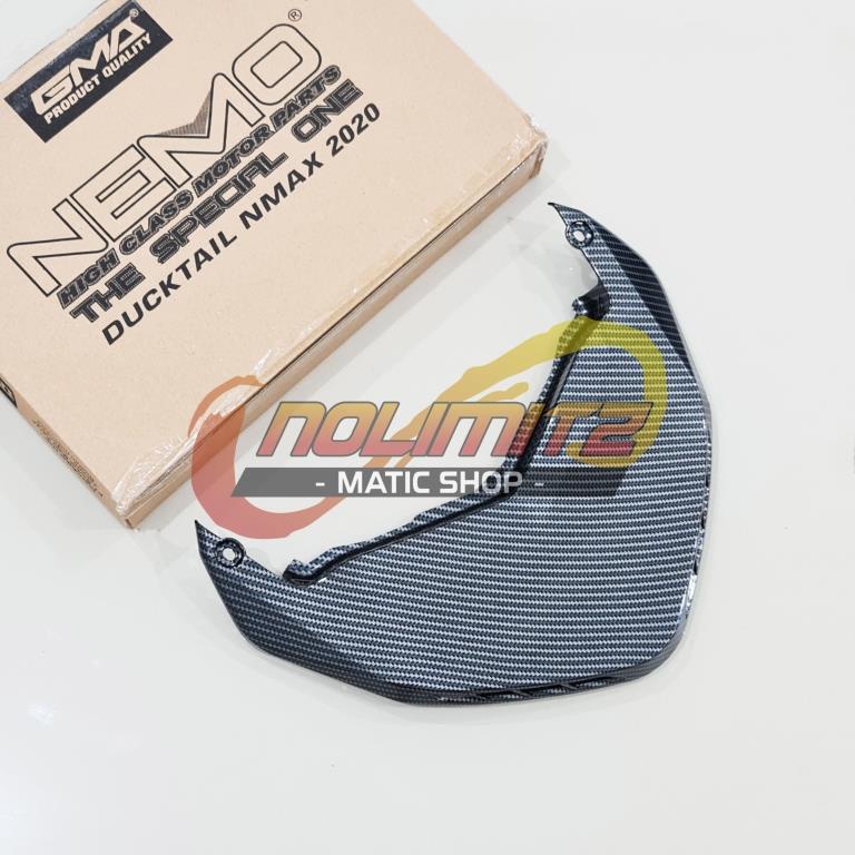 Cover Ducktail Cover Atas Lampu Belakang NEMO Carbon New NMAX Connected