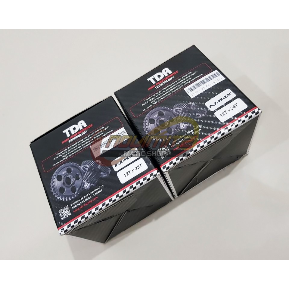 Gear Box Ratio TDR 12T33T / 12T34T Yamaha NMAX