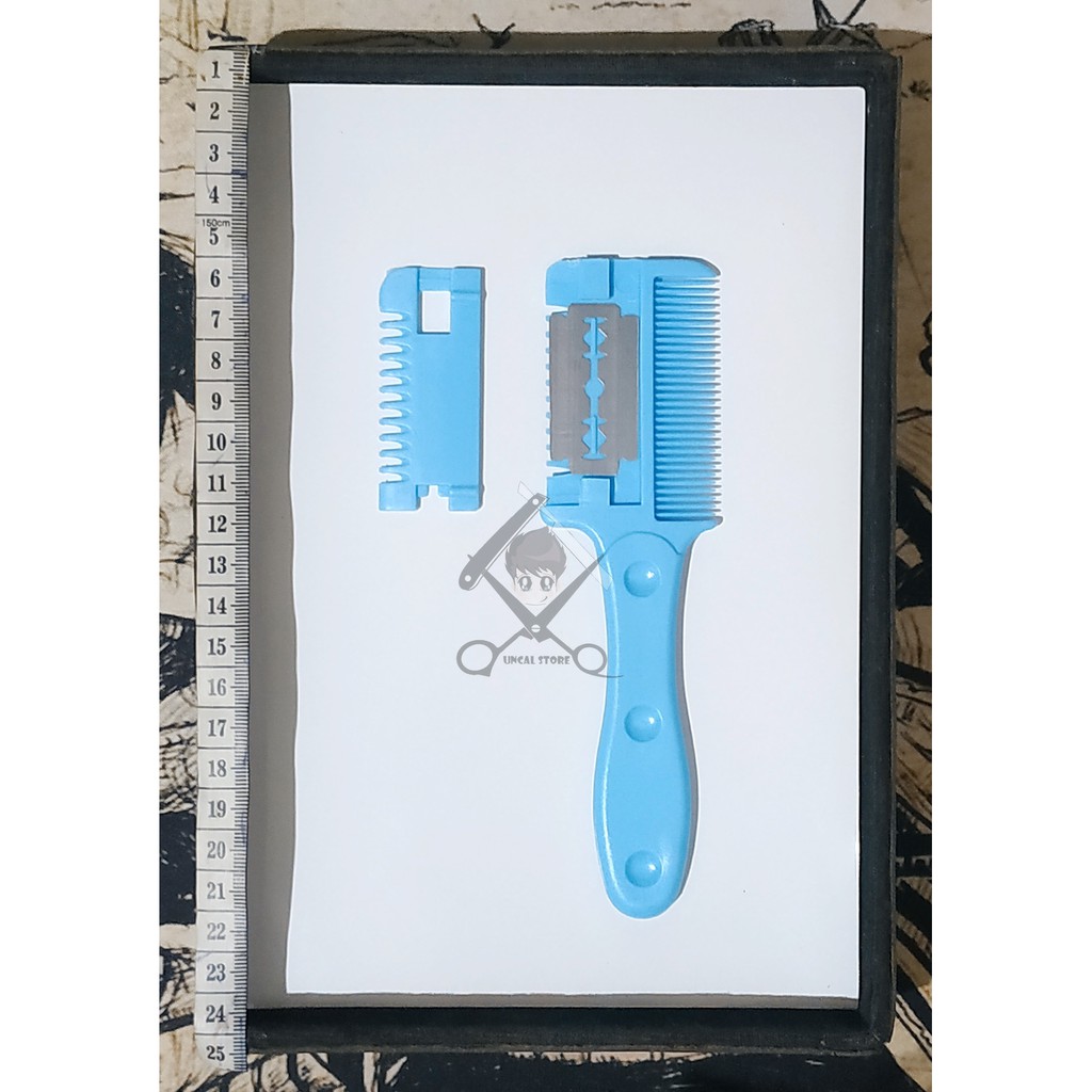 Sisir Silet - Razor Comb - Blade Comb - Trimmer Comb