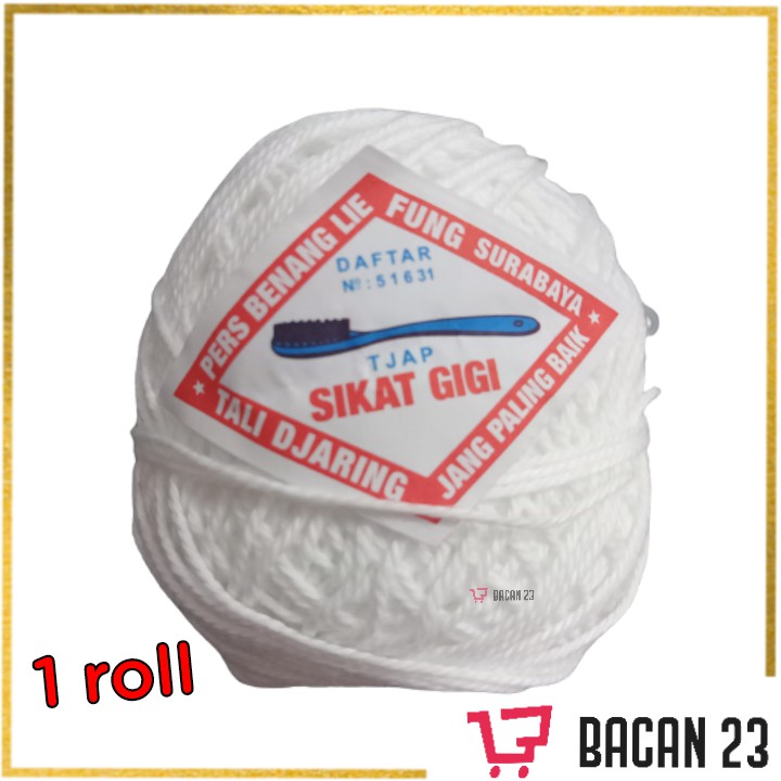 Tjap Sikat Gigi Tali Kuecang ( 1 roll ) / Tali Kue Cang / Bacan 23 - Bacan23