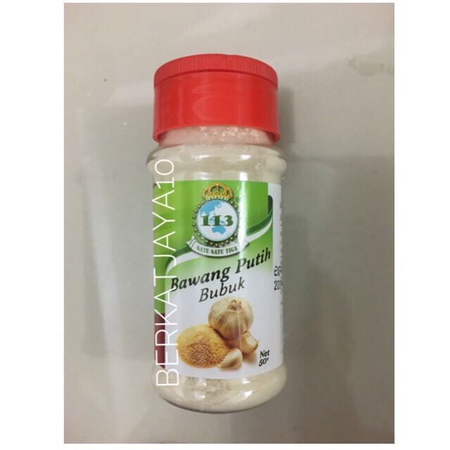 Bumbu 113 Bawang Putih Bubuk Garlic Powder Spices Bumbu Botol 45 gram