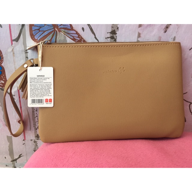 Clutch miniso  cluth miniso  dompet  miniso  Shopee 