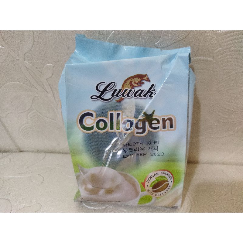 

KOPI LUWAK COLLAGEN ISI 5 SACHET / LUWAK WHITE COFFEE COLLAGEN / LUWAK COLLAGEN / KOPI LUWAK COLLAGEN / COLLAGEN