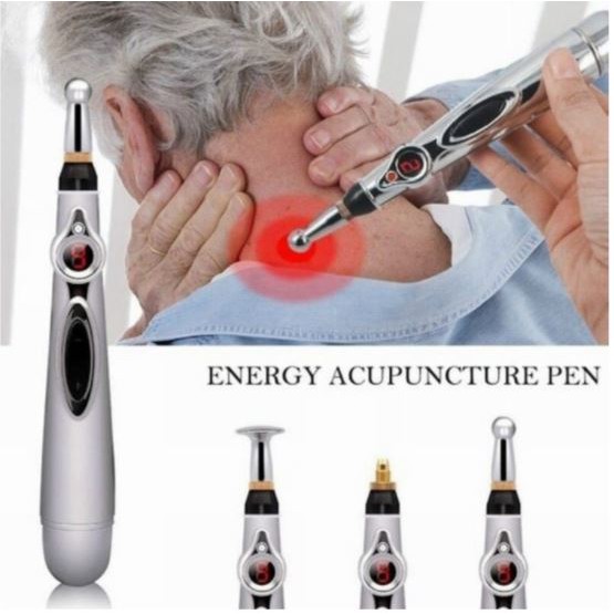 Alat Pijat Kesehatan Akupuntur Pen Elektrik Magnet Therapy Massage Pen