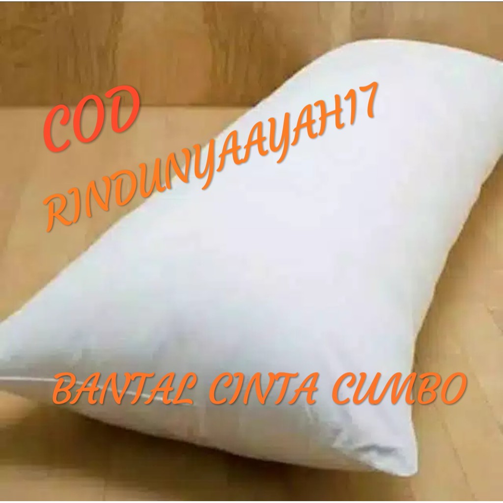 Bantal cinta SILICON BRENDIS Polos 1 pcs