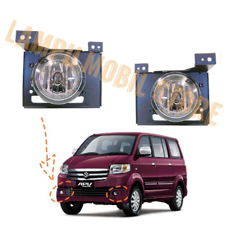 Lampu Foglamp Depan Set Suzuki APV & Arena