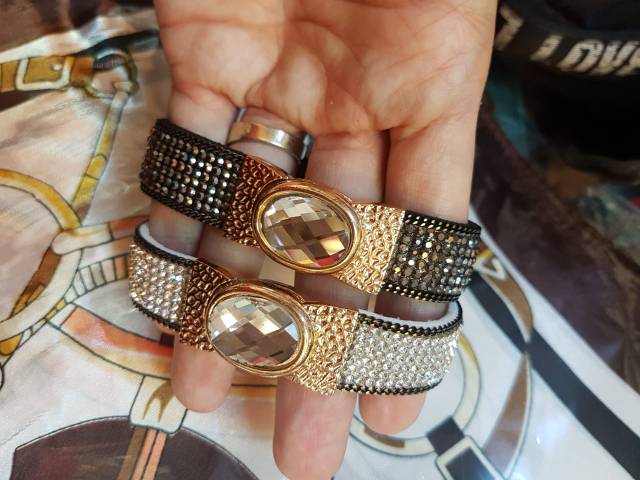 Gelang Fashion import  Swarovsky Pita