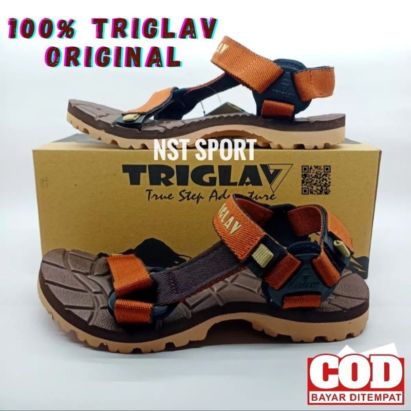 Sandal Gunung Triglav Casual Pro Original - Sandal Gunung Outdoor - Sandal Gunung Pria - Sandal Triglav Lengkap Box