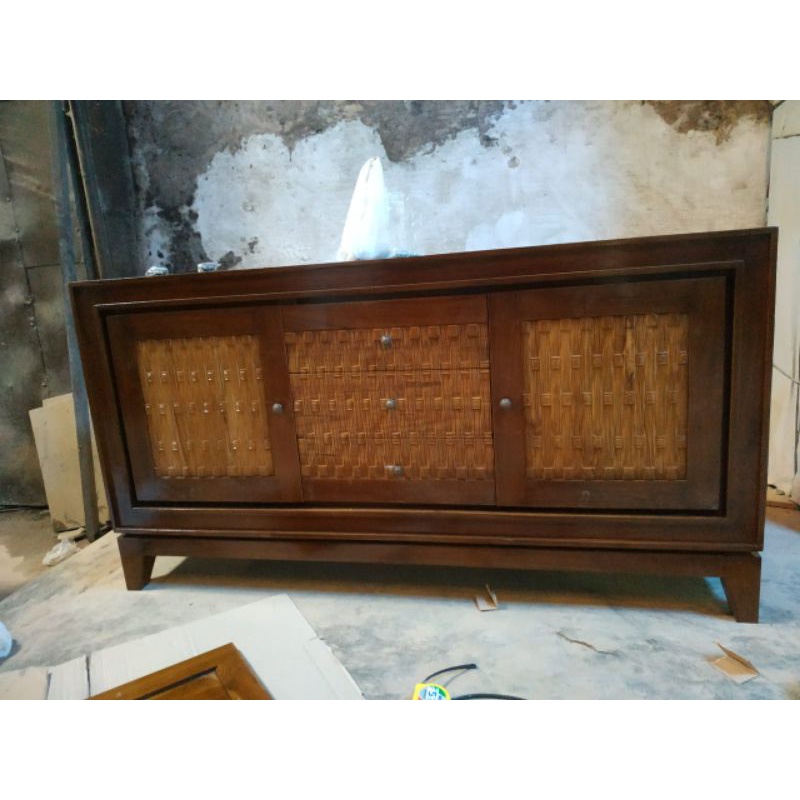 BUFET TV 150CM JATI JEPARA