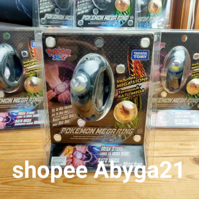 pokemon tretta mega ring evolution original takara tomy