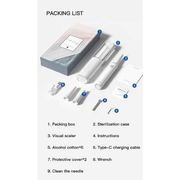 SUNUO T12 PLUS - Smart Ultrasonic Dental Scaler Pembersih Karang Gigi - Versi Terbaru dari SUNUO T11 dan T11 PRO