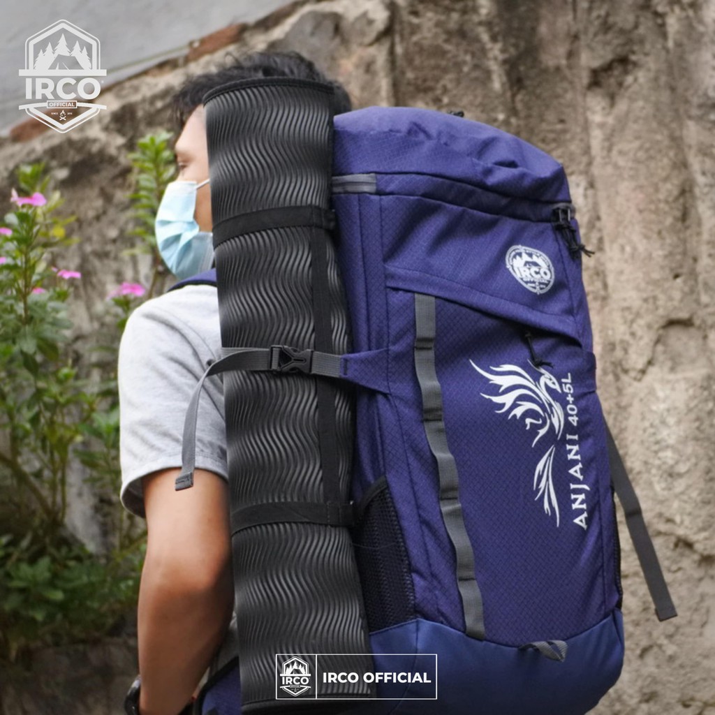 Tas Gunung Carrier 40L FREE Rain Cover - Ransel Outdoor Hiking - Ultralight Backpack