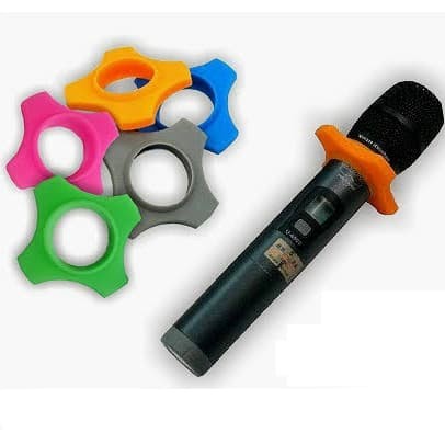 Ring Holder Karet Mic Microphone Mikrofon Anti Slip