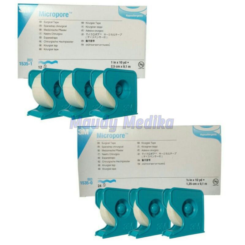 Micropore 3M   Plester Kertas 3M   Plester Infus