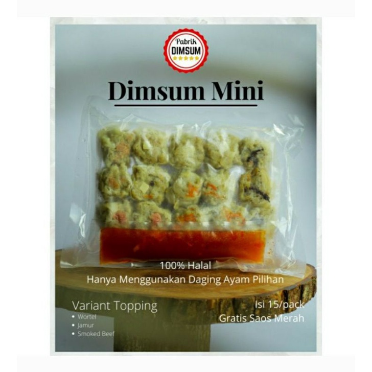 

Dimsum Mini Frozen Isi 15