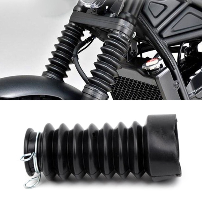 Zzz 1 Pasang Gaiter Gator Boot Cover Fork 27 / 30 / 33mm Anti Debu Untuk Dirt Bike