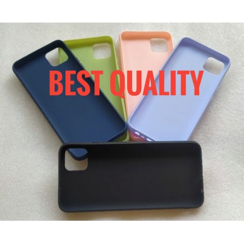 REALME C11 SOFTCASE CANDY SILIKON CASE BERBAHAN LENTUR SOFT ANTI NODA - Hitam