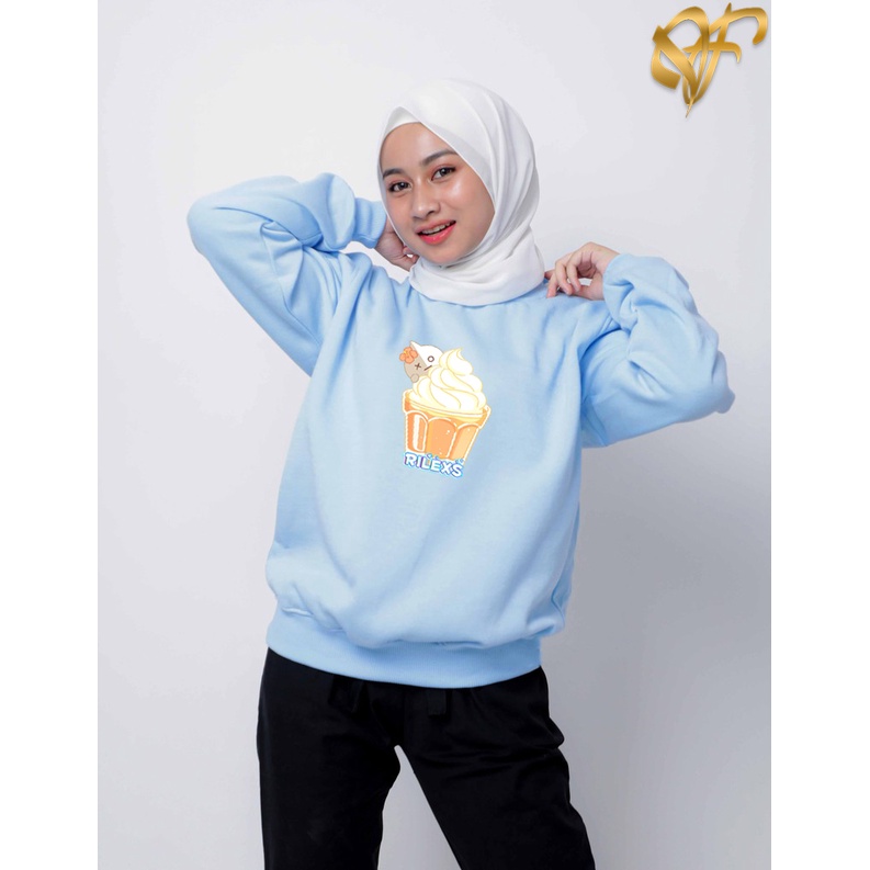 Sweater Van Rilex Aesthetic BTS BT21 Pria &amp; Wanita | Sweater Korea Style Fleece Cotton | Dhea Fashion