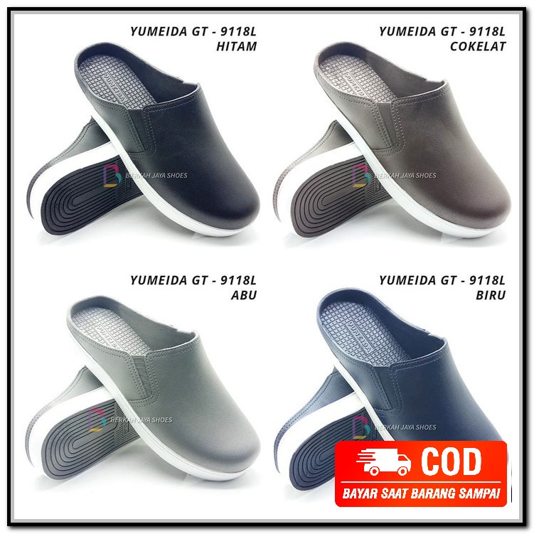 Sandal Selop Wanita / Pria Branded Premium | Sendal Slip On Pria  JZ452 Sepatu Sandal Karet Pria -