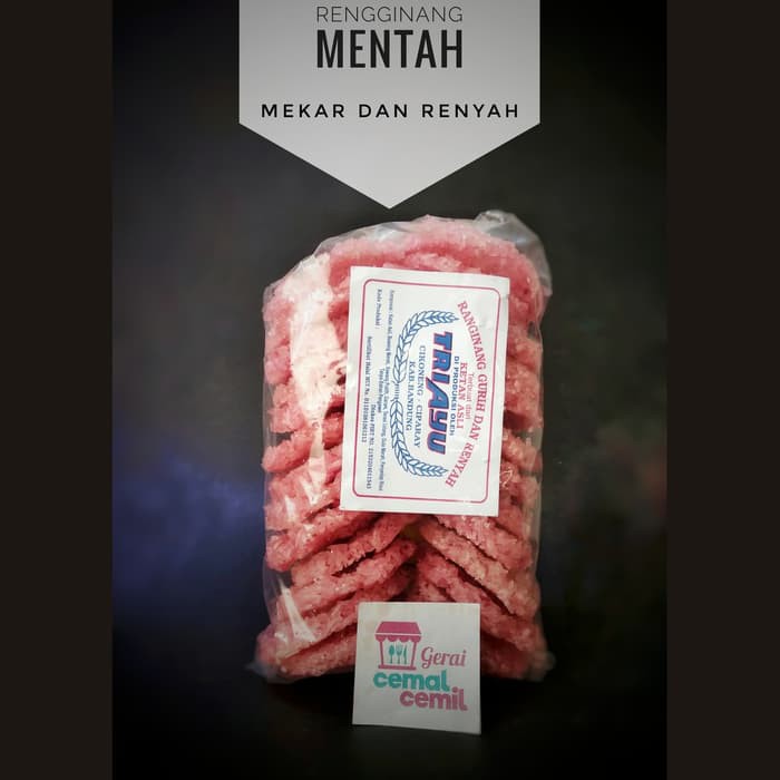 

Rengginang Mentah Mekar Dan Renyah