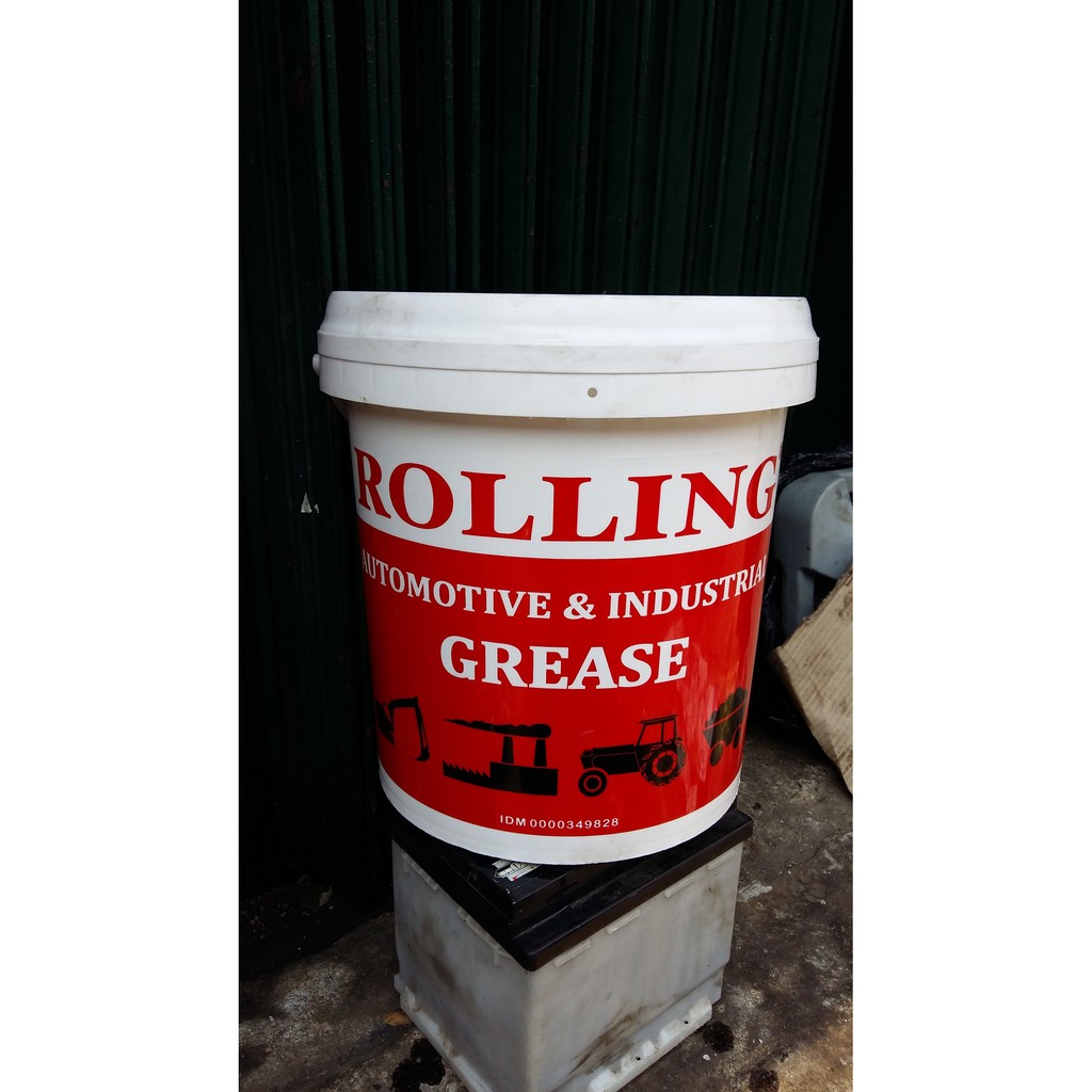 Gemuk Pelumas Chassis Sasis / Stempet Mesin Serbaguna - ROLLING INDUSTRIAL GREASE 10 KG Original