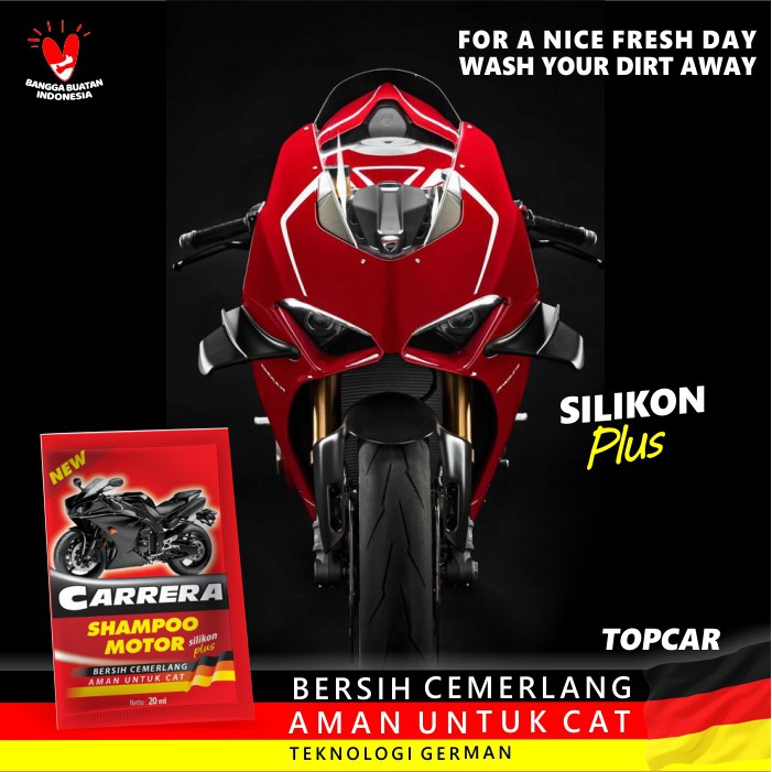 Carrera Shampo Motor 20 ml Cuci Motor Pembersih Body Motor