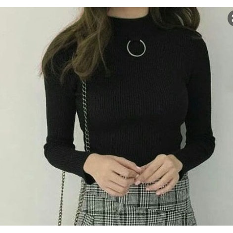 atasan wanita | RING KNIT | sweater rajut | rajut wanita