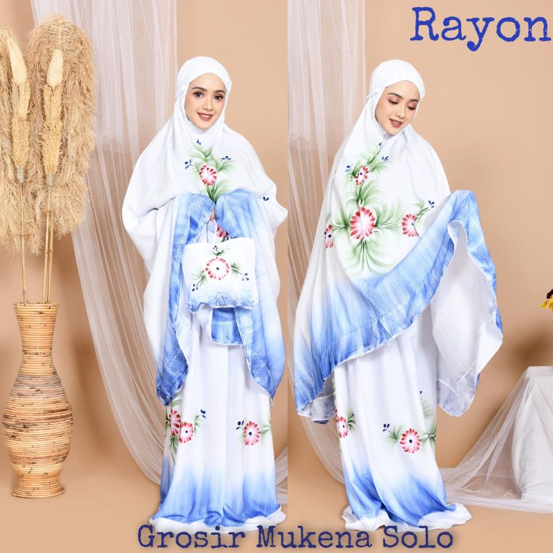 Mukena Putih Dewasa // Mukena Putih Cantik Dingin // Mukena Putih Dingin