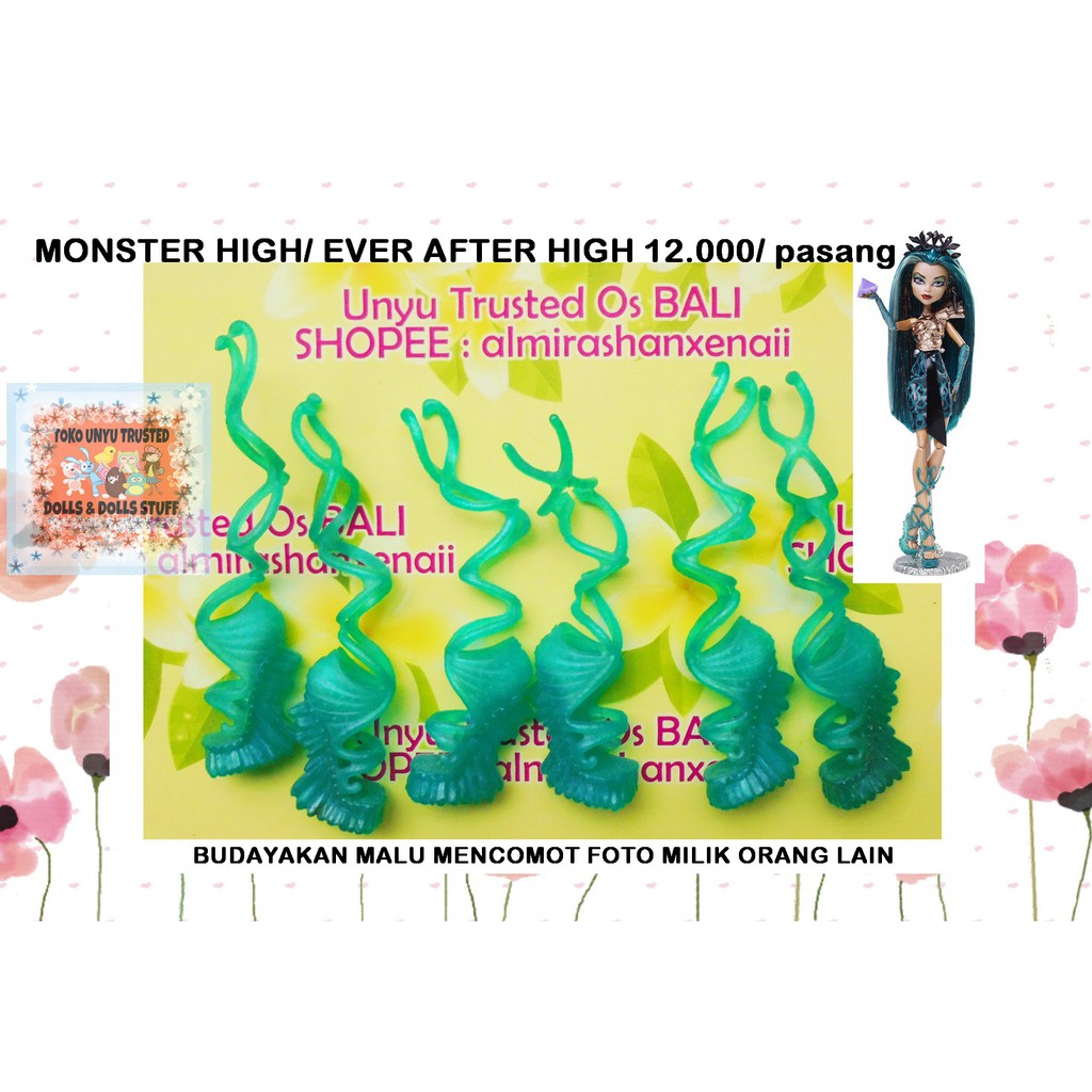 (S.E.P.A.T.U) Boneka Monster High Mattel "LARGE" / Ever After High Mattel (ORIGINAL - Nefera) E30